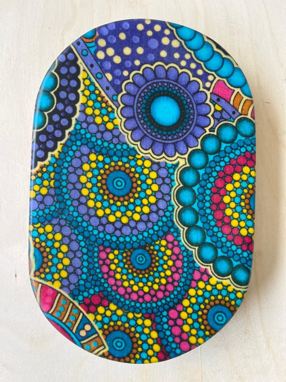 Bubbly Floral Lemon Board