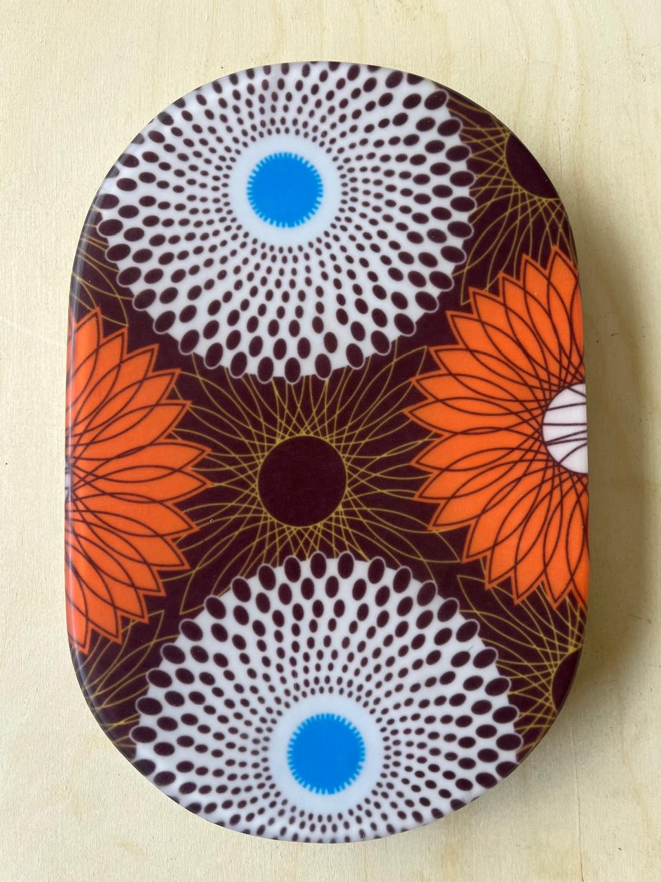 Floral Geom Lemon Board