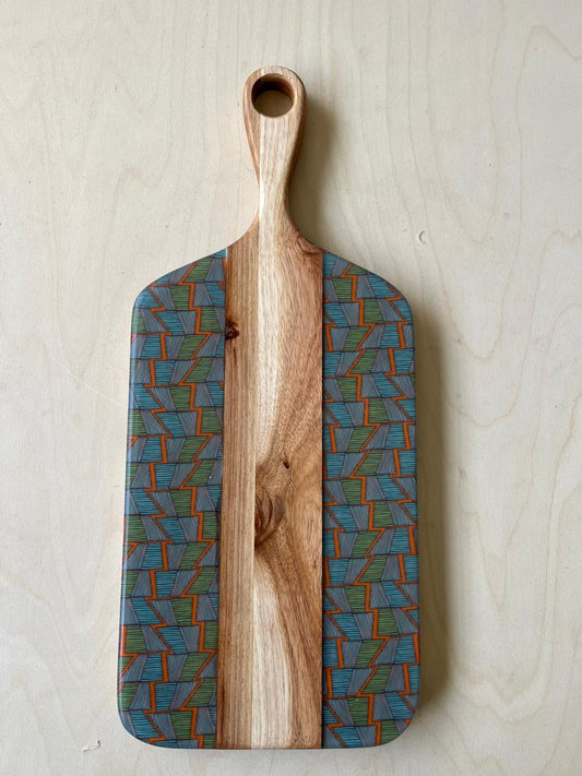 Thunderflash Handle Cheese Board